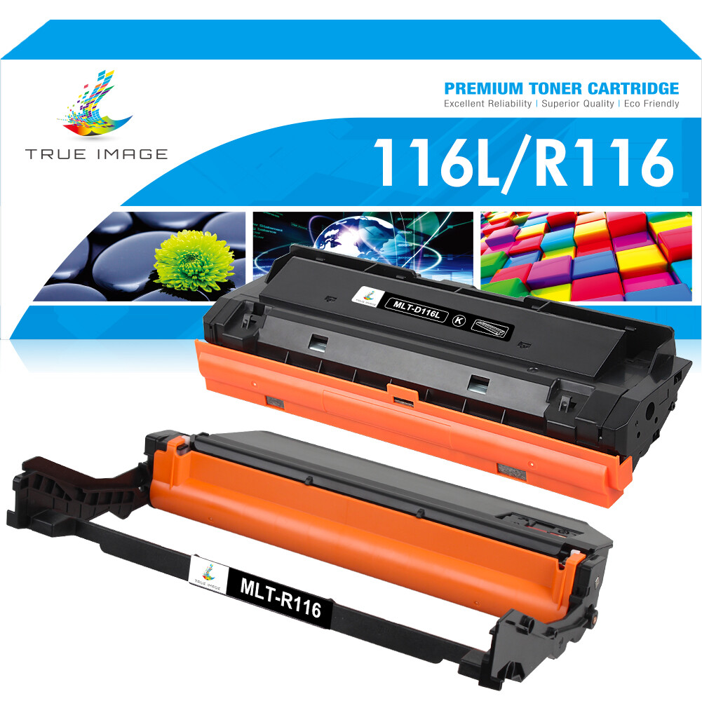 2PK MLT-D116L Toner + MLT-R116 Drum fits Samsung Xpress SL-M2835DW M2676N M2625D