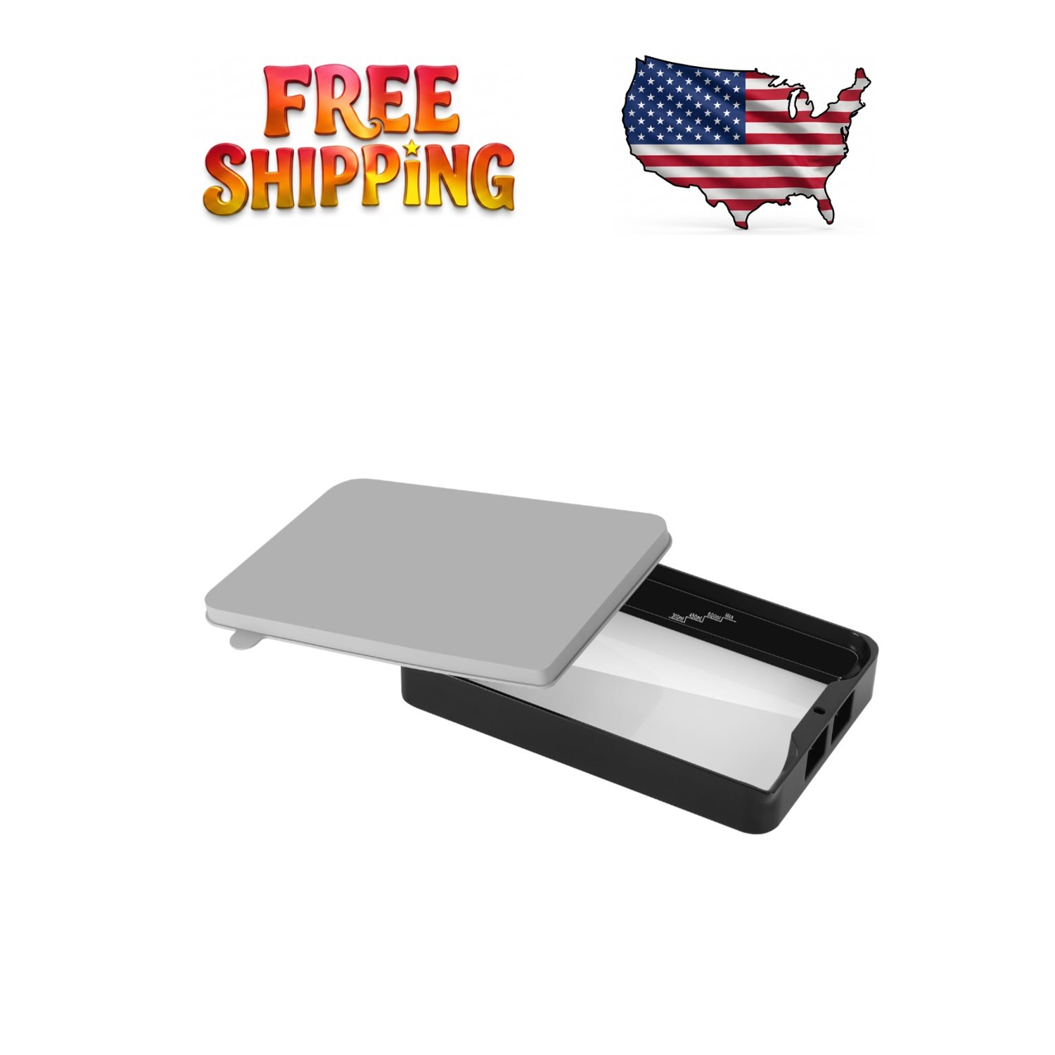 Advanced 3D Printer Resin Tank - Silicone Lid & UV-Resistant FEP Film Included