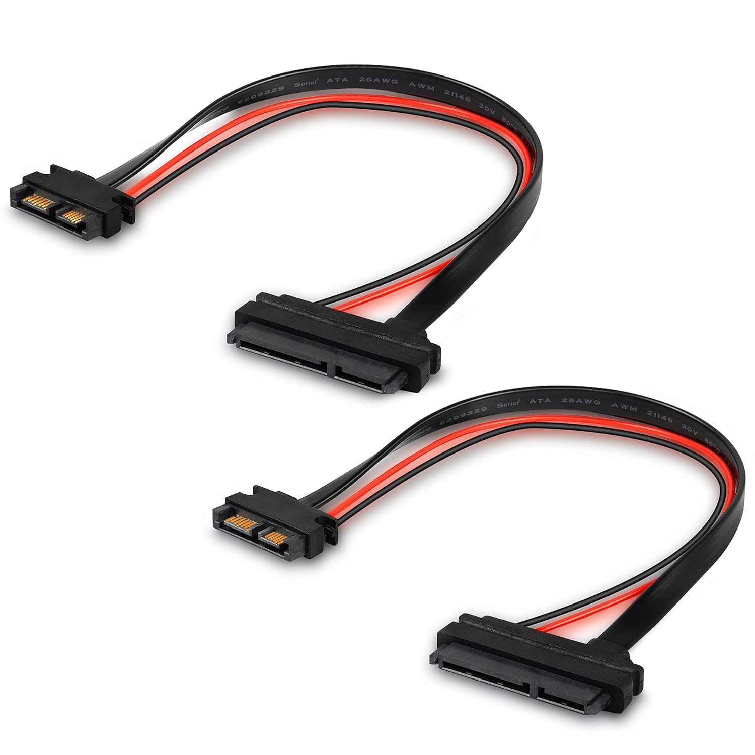 Slimline Sata 13Pin Male to 22Pin Sata Female Cable Adapter Slimline Serial