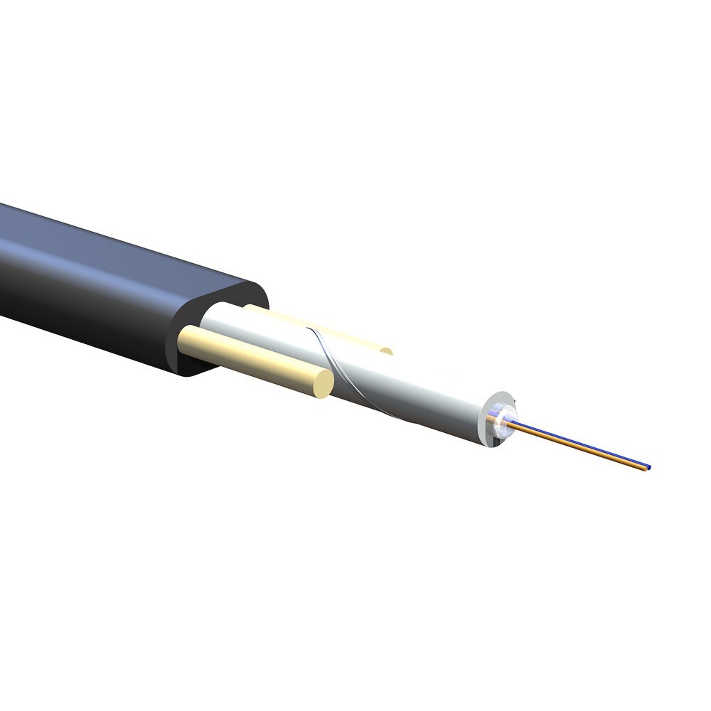 1000' 002EB4-14101A20 2 Fiber Single-mode (OS2) Single-Tube Gel-Filled Cable