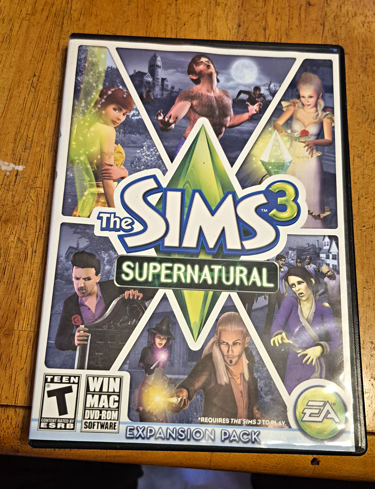EA The Sims 3 Supernatural Expansion Pack DVD-ROM Game Windows/Mac English