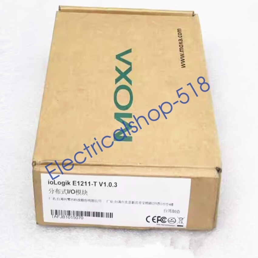 1pcs New MOXA ioLogik E1211-T Module Remote Ethernet distributed I/O  Module