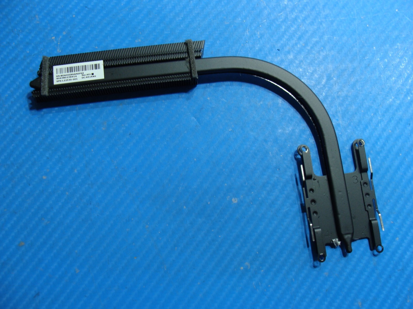 HP 17-by1053dx 17.3" Genuine Laptop CPU Cooling Heatsink L22530-001 6043B0239414