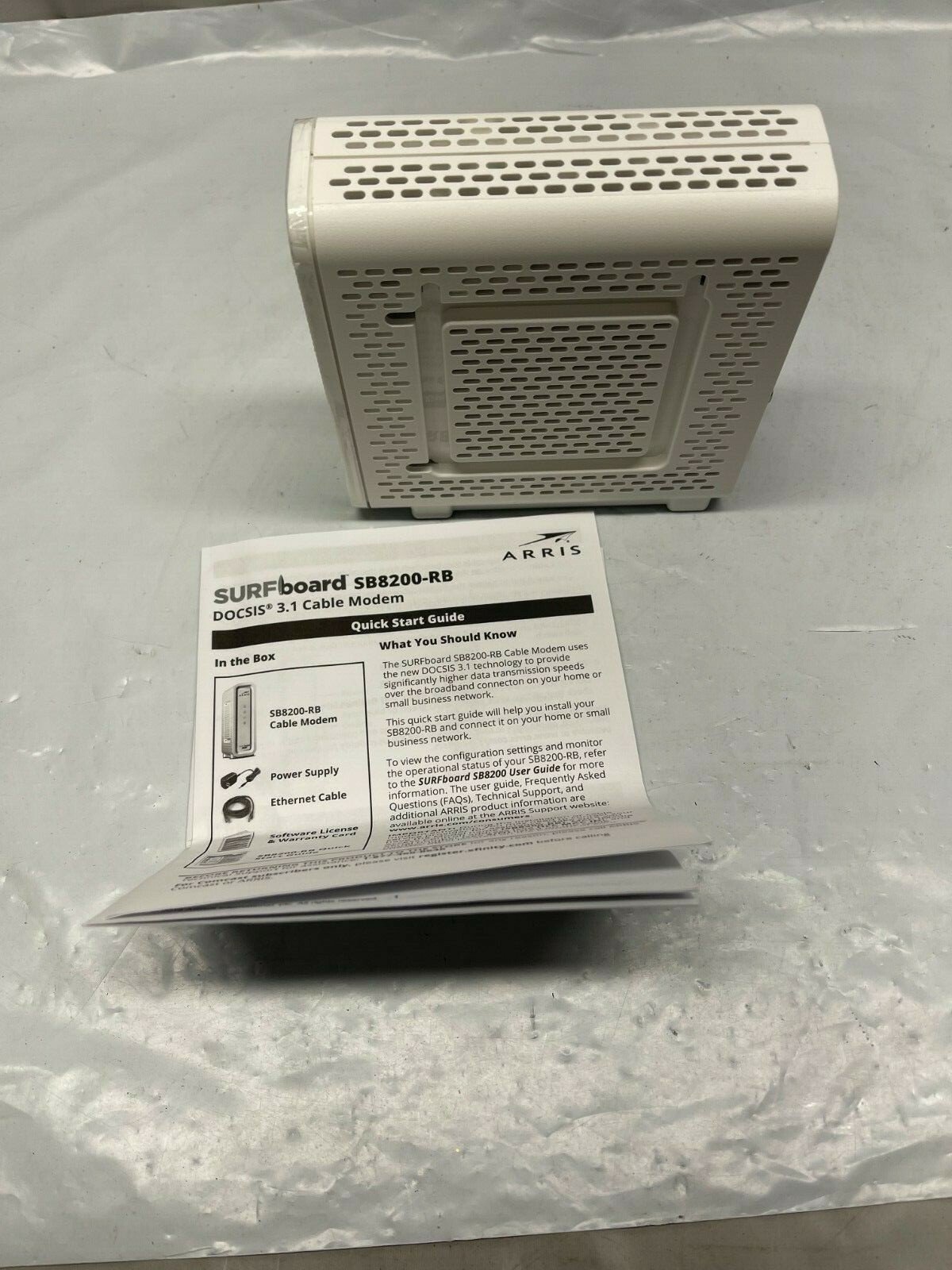 Arris SURFboard SB8200-RB DOCSIS 3.1 Cable Modem