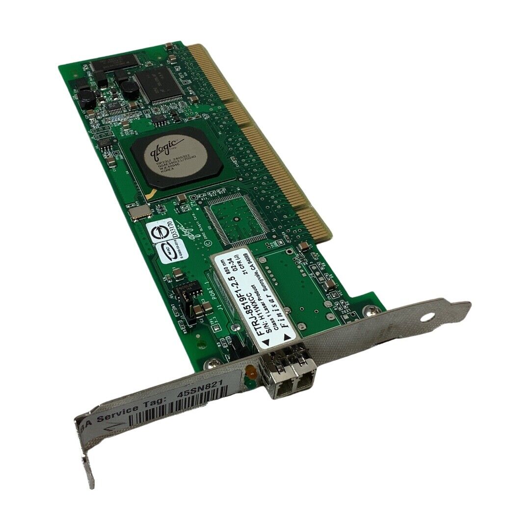 Dell Qlogic QLA2340 PCIx 2GB HBA FC Adapter Card 4U852 Fibre Channel Card