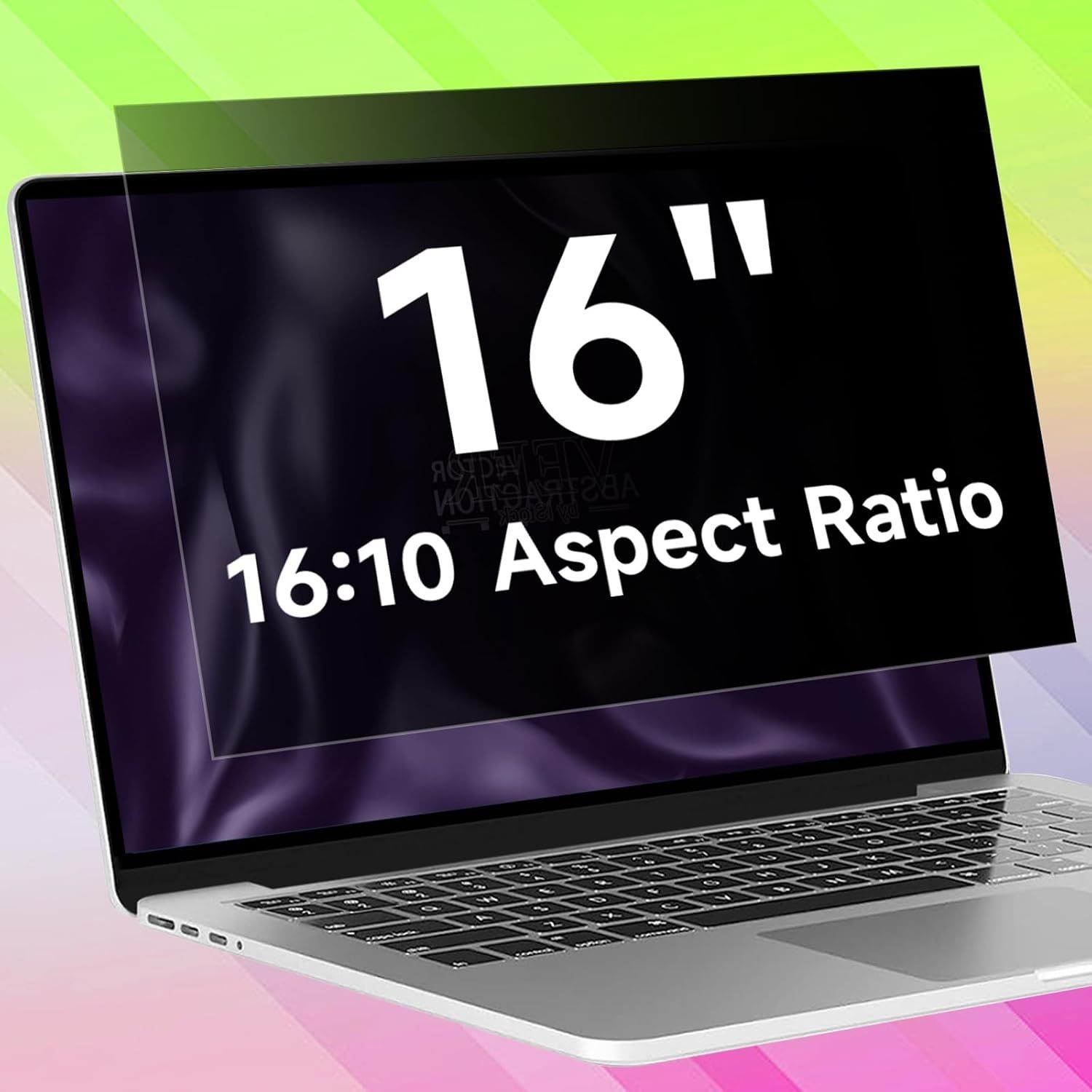 16 Inch Laptop Privacy Screen Filter, Anti-Glare Blue Light & Scratch Resistant