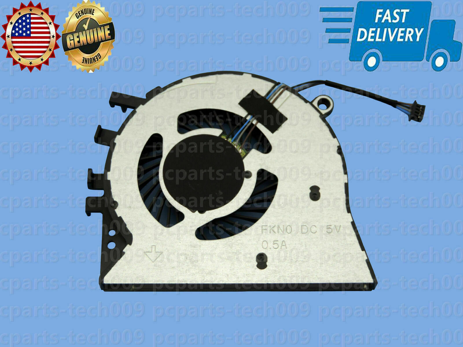 Genuine CPU Cooling Fan For HP 17-ca0096nr 17-ca1061nr 17-ca1031dx 17-ca1931cl 