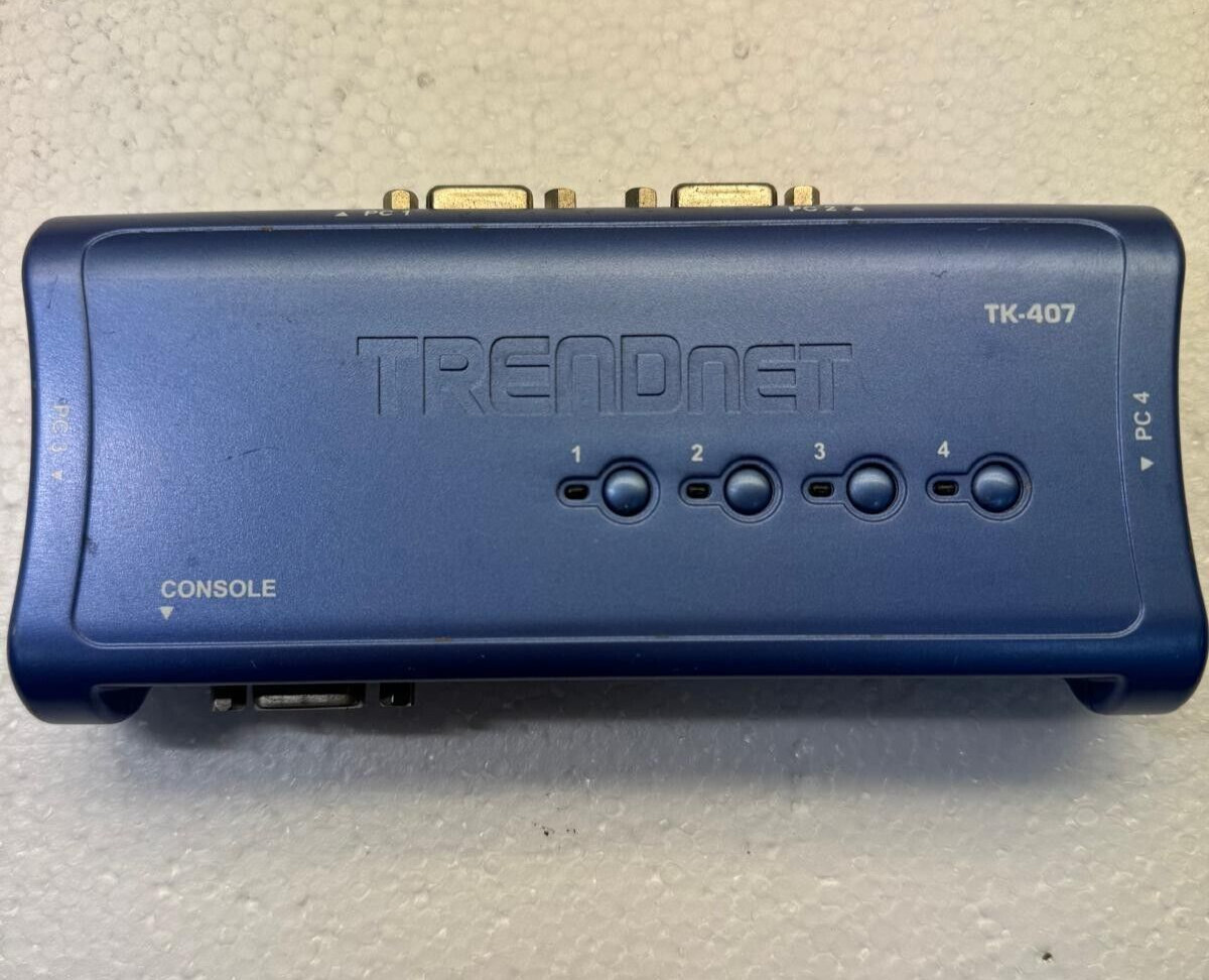 TRENDnet TK-407 4-Port USB KVM Switch