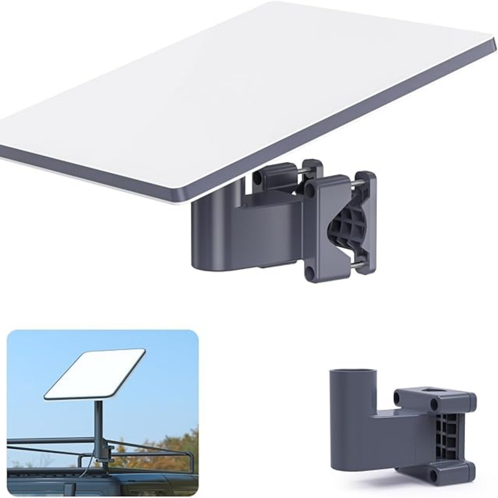 Metal Mount for Starlink Gen 2 High Performance RV Roof Rack