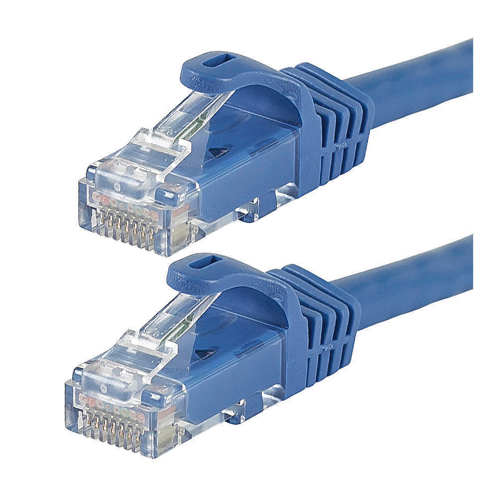 MONOPRICE 9793 Patch Cord,Cat 6,Flexboot,Blue,50 ft. 38G012