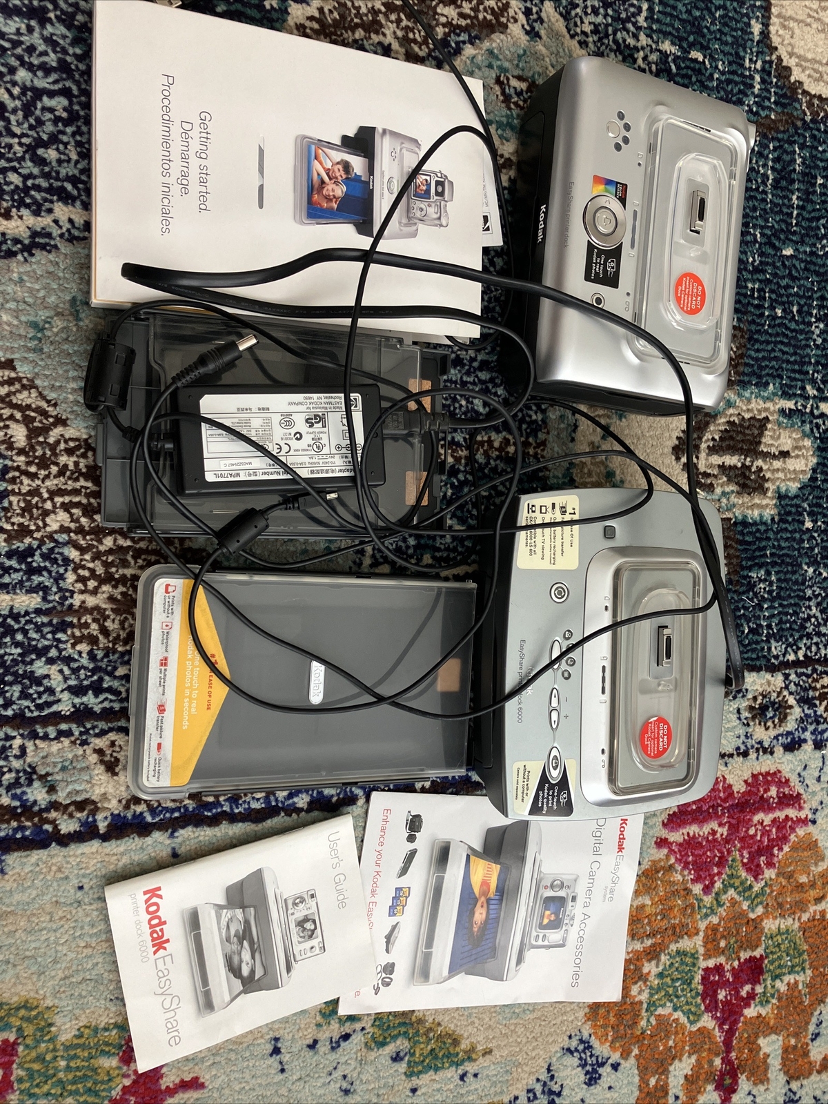 2 Kodak EasyShare Printer Dock W/ User's Guide Tested
