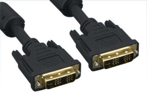 10 Ft DVI Integrated DVI-I Single Link 18+5 Male Cable 28 AWG TV LCD LED Monitor