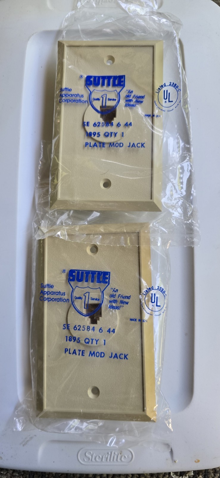 2 Pack Suttle Plate Mod Jack Se 625b4 6 44 1895