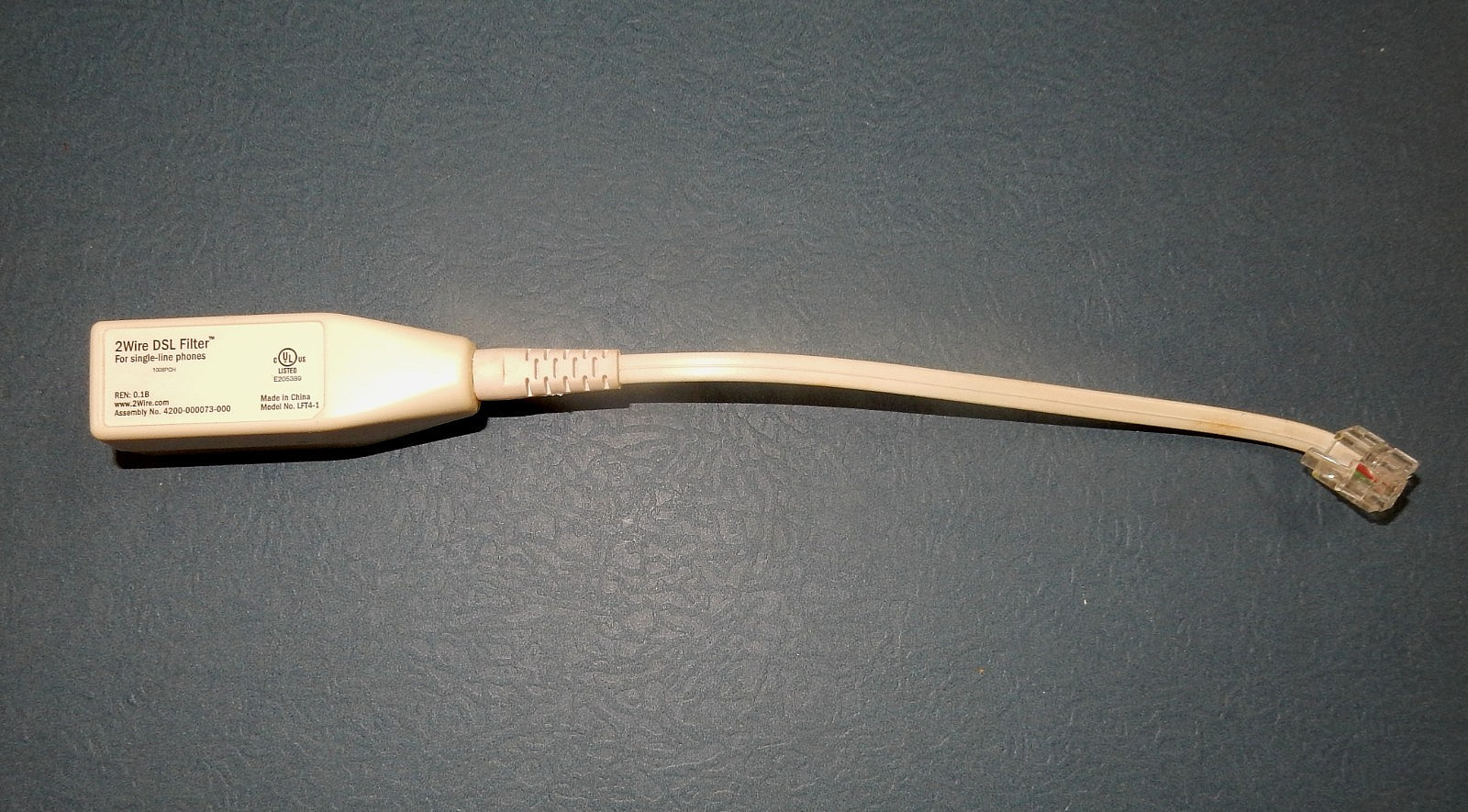 2 WIRE DSL Filter Model LFT4-1 For Single Line Phones 2 Wire