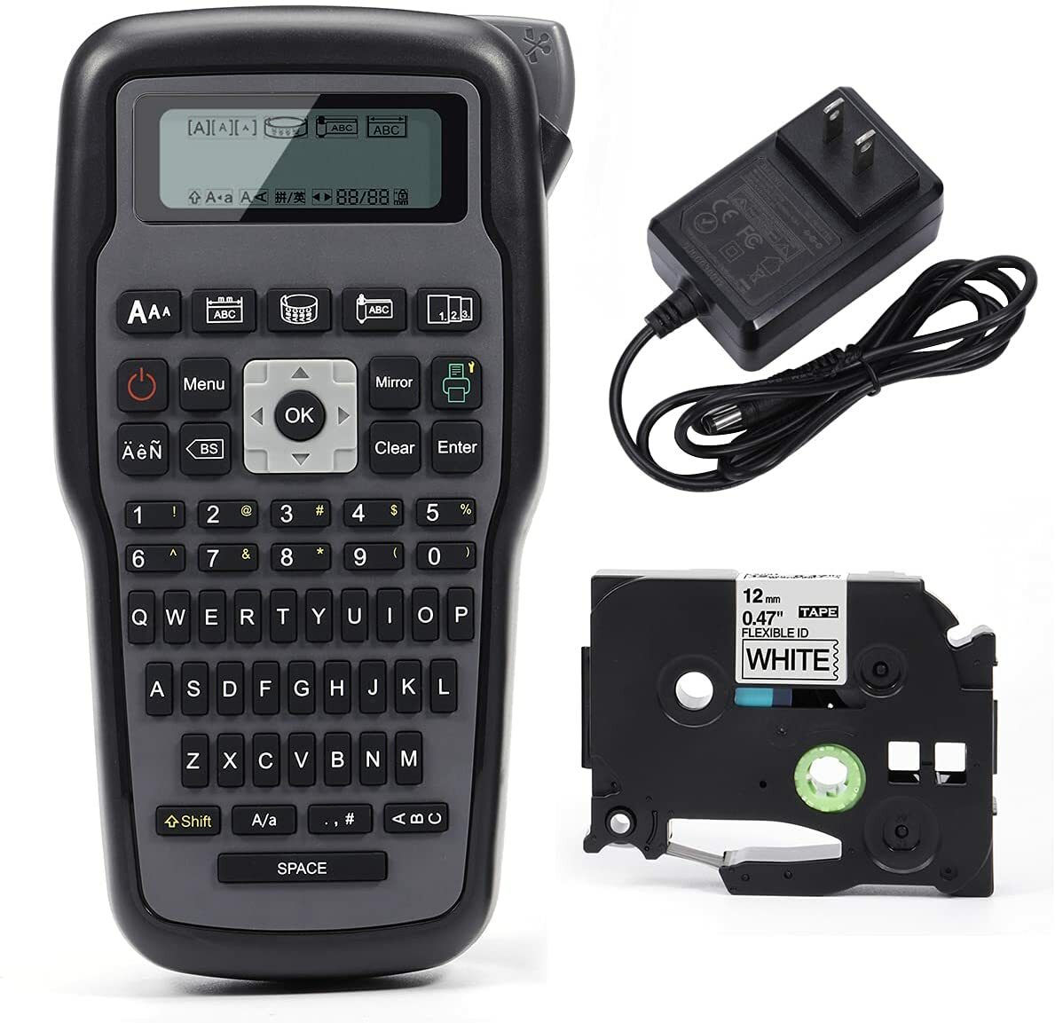 Brother Industrial Label Maker PT-H110 Printer E1000 P-Touch TZ-231 TZe-231