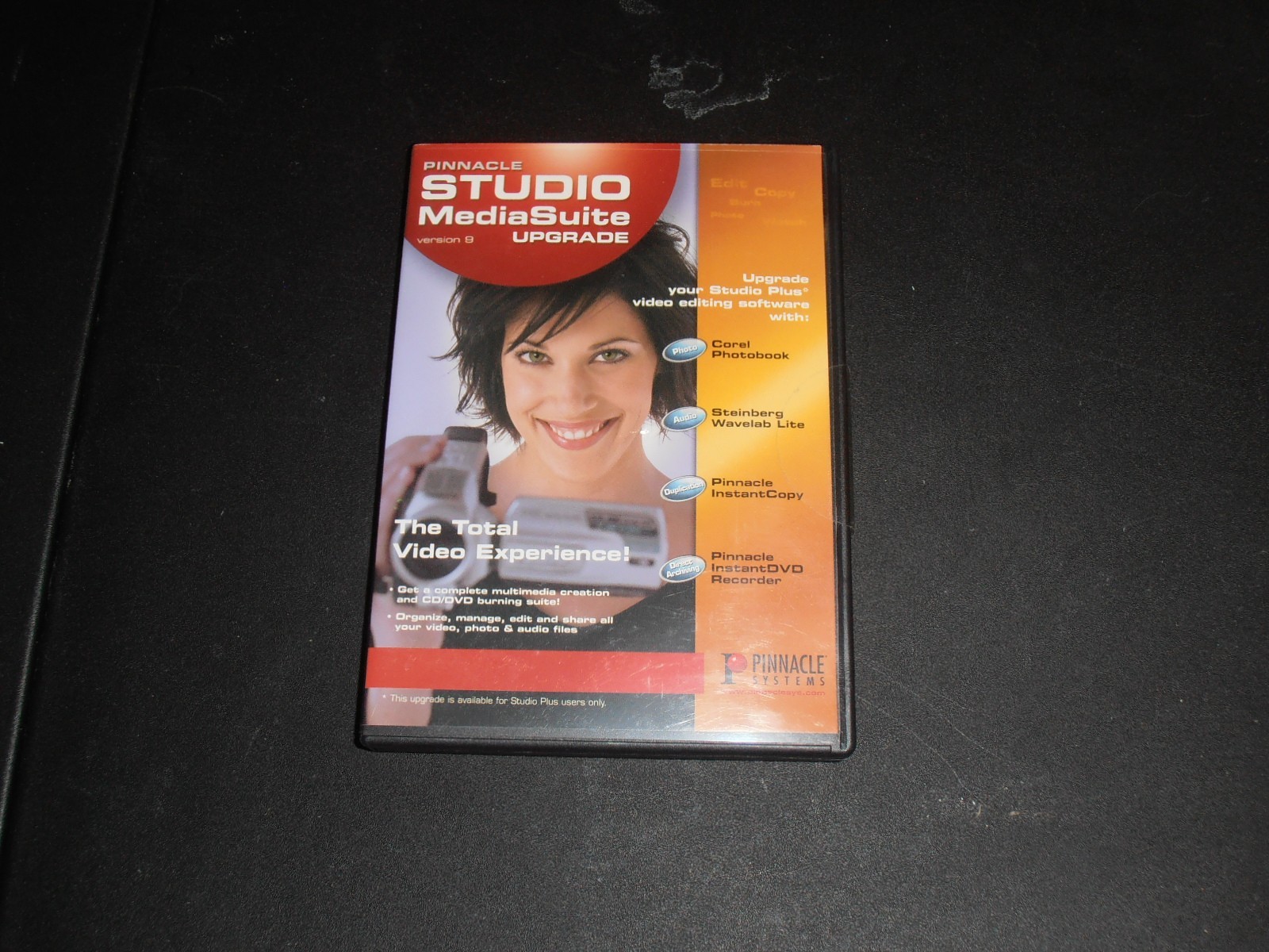 Pinnacle Studio Media Suite Version 9 Upgrade (PC, 2004) Factory Sealed