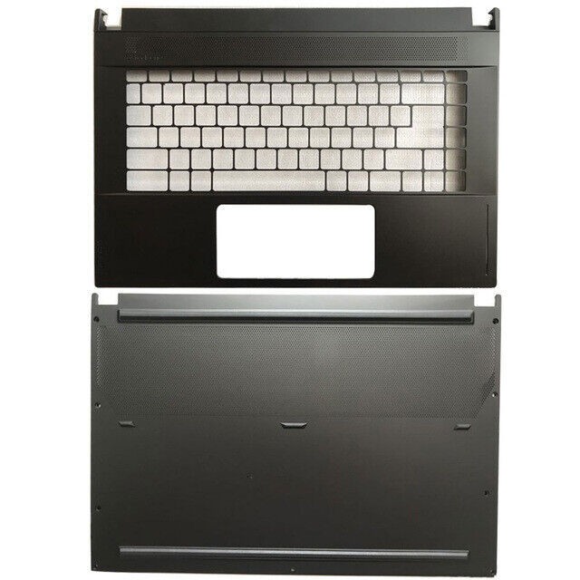 New for MSI GS66 Stealth MS-16V1 MS-16V4 15.6in Upper Palmrest+Bottom Case Black