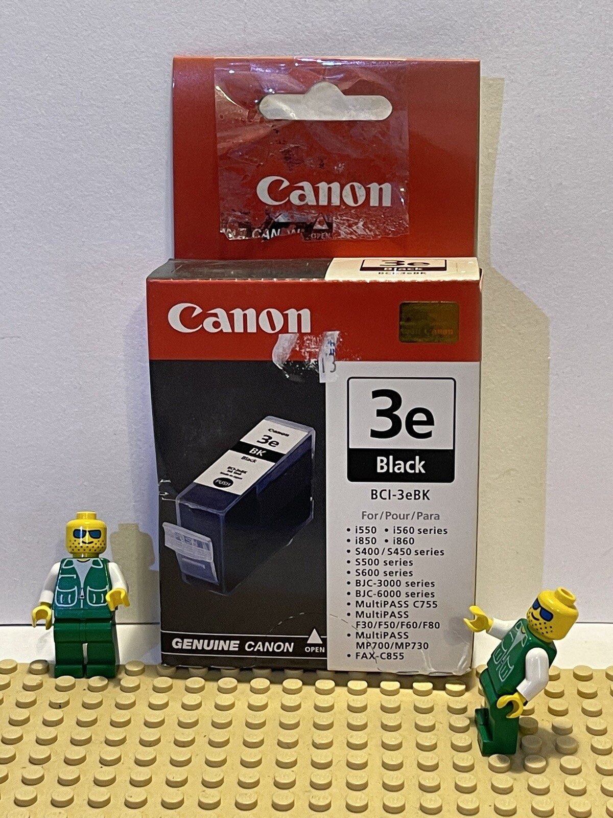 Canon BCI-3eBK Black Ink New Old Stock