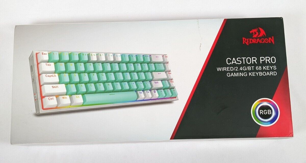 Redragon Castor Pro K631 Wired Gaming Keyboard