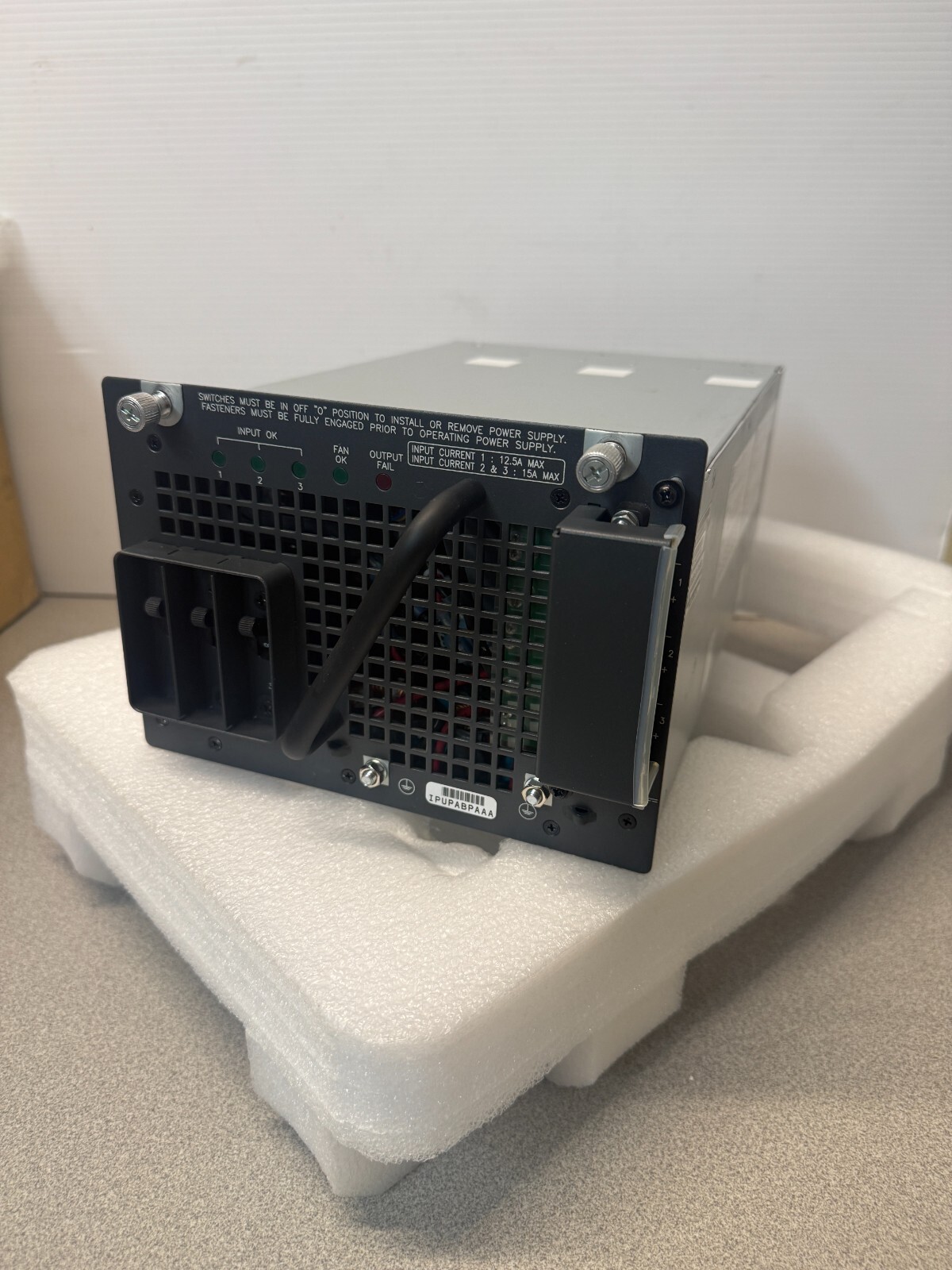 Cisco Catalyst 4500 Power Supply PWR-C45-1400DC Triple Input, DCK14002-01 Rev. D