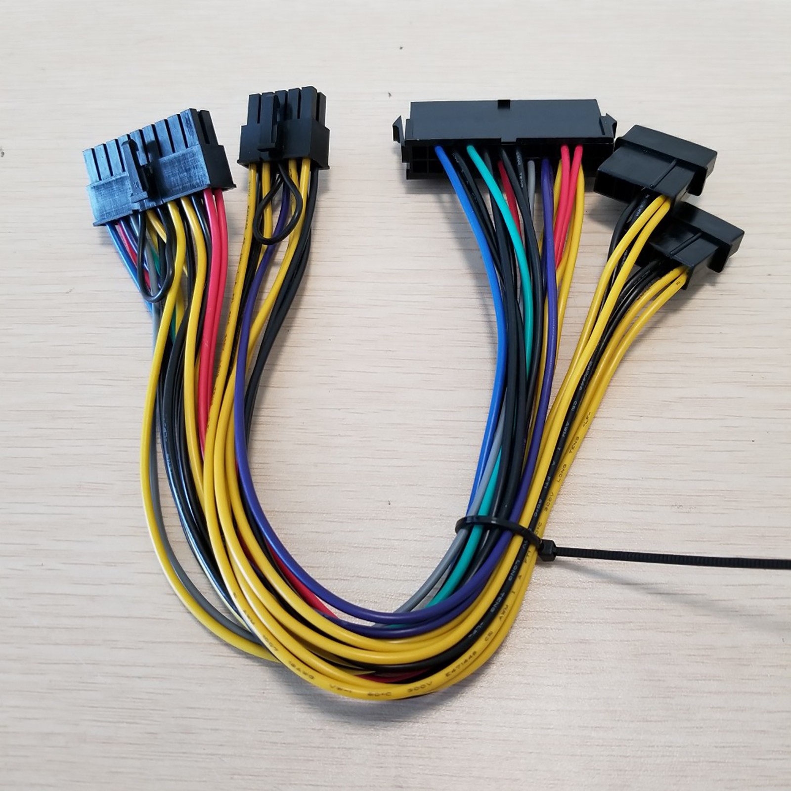 Power Cable ATX 24P+4P to 18P+10P Adapter Cable Line For HP Z800 Workstation PSU
