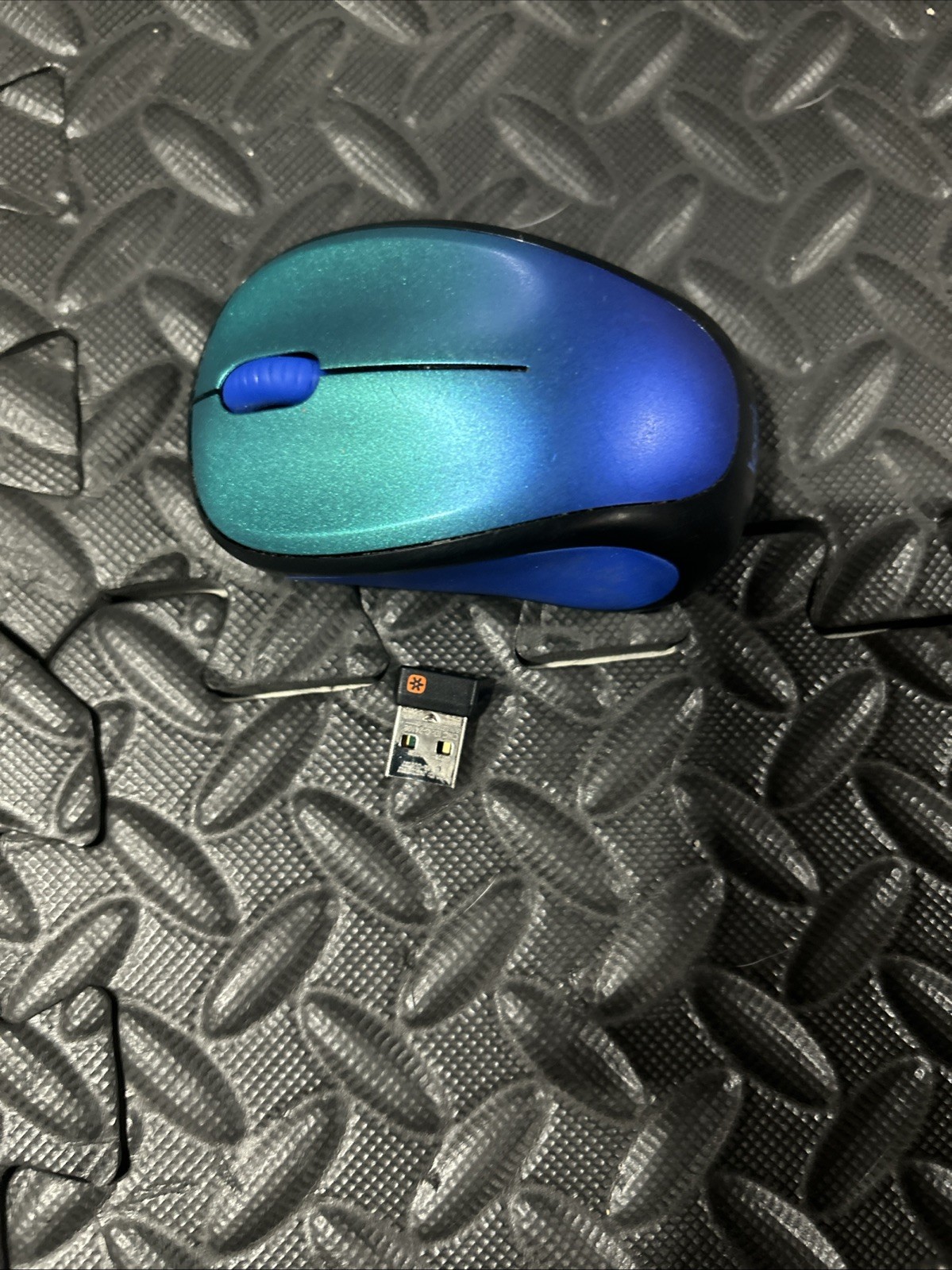 Logitech Design Collection Limited Edition Wireless Mouse - Blue Aurora...