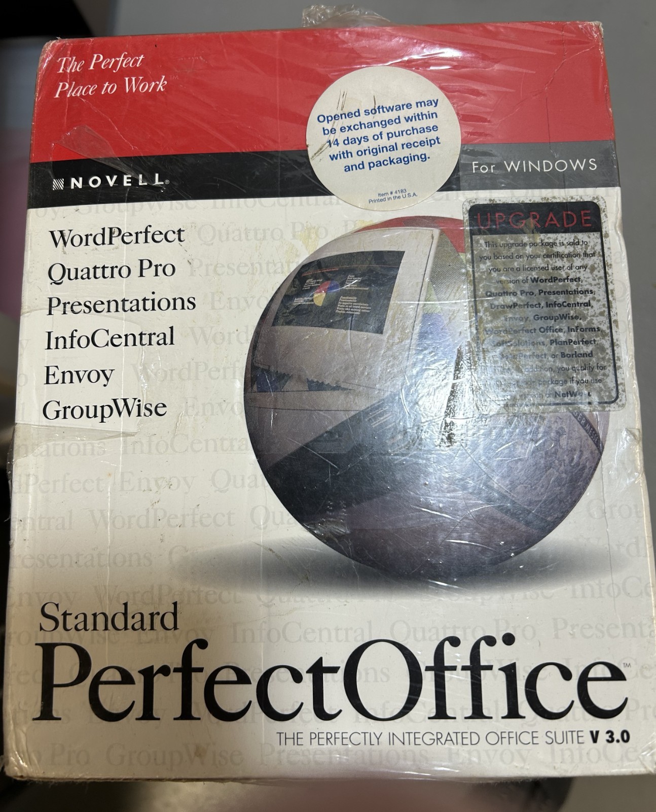 Vintage Novel Perfect Office w/Software New in Box