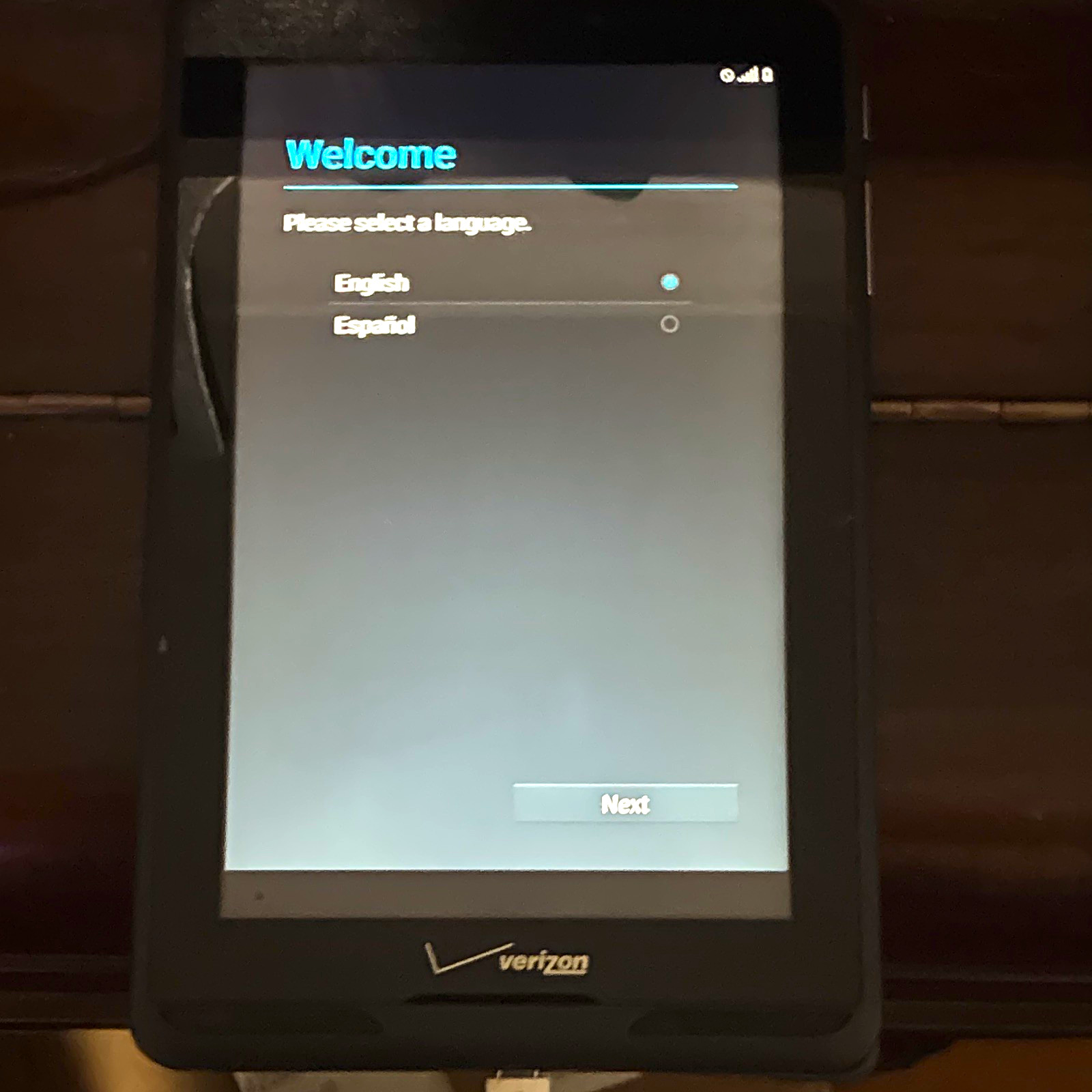 Verizon Ellipsis 7 7in Android Tablet 8GB Black Wi-Fi + 4G LTE
