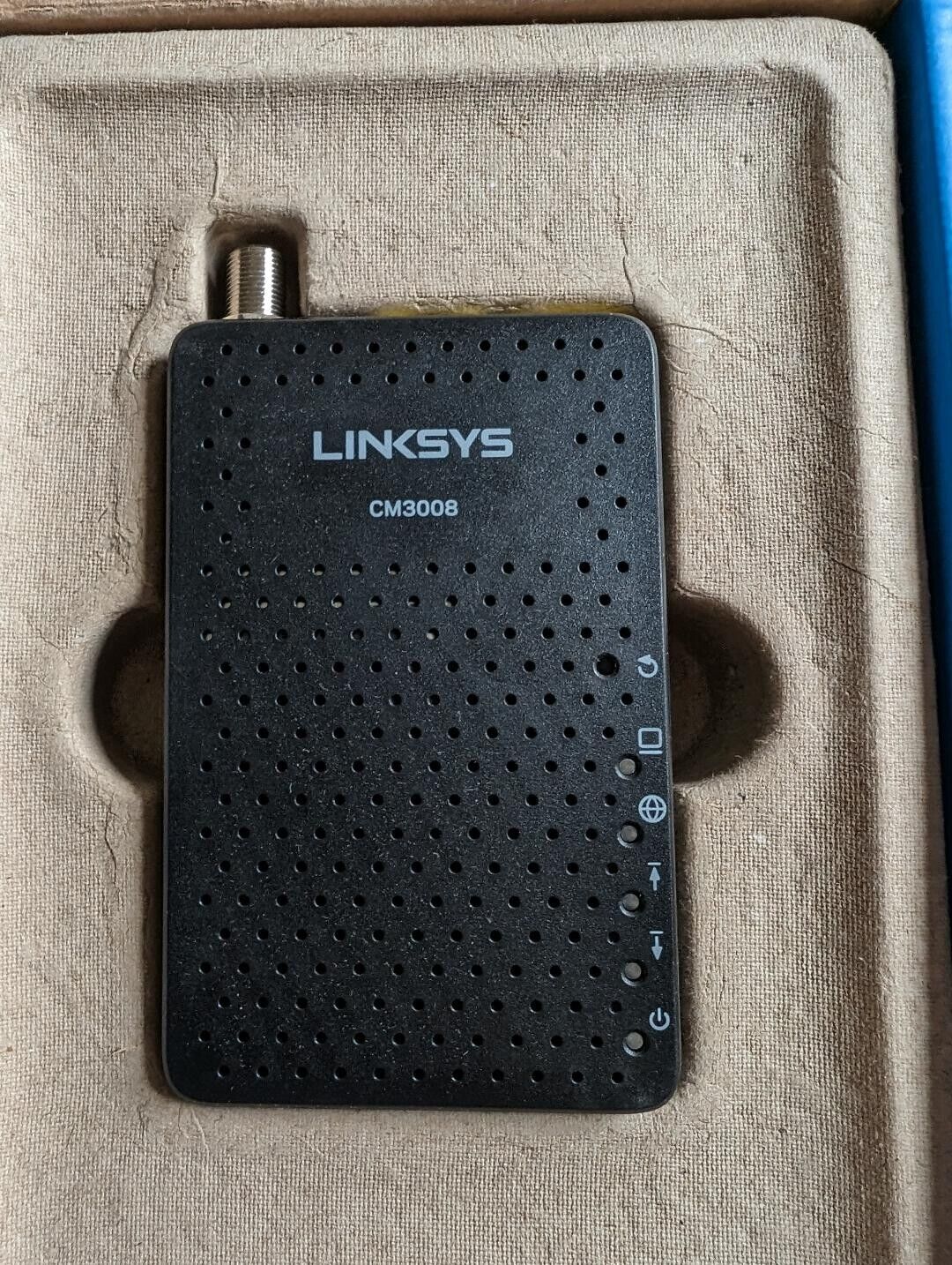 Linksys CM3008 DOCSIS 3.0 Cable Modem (8x4 Bonded Channels)