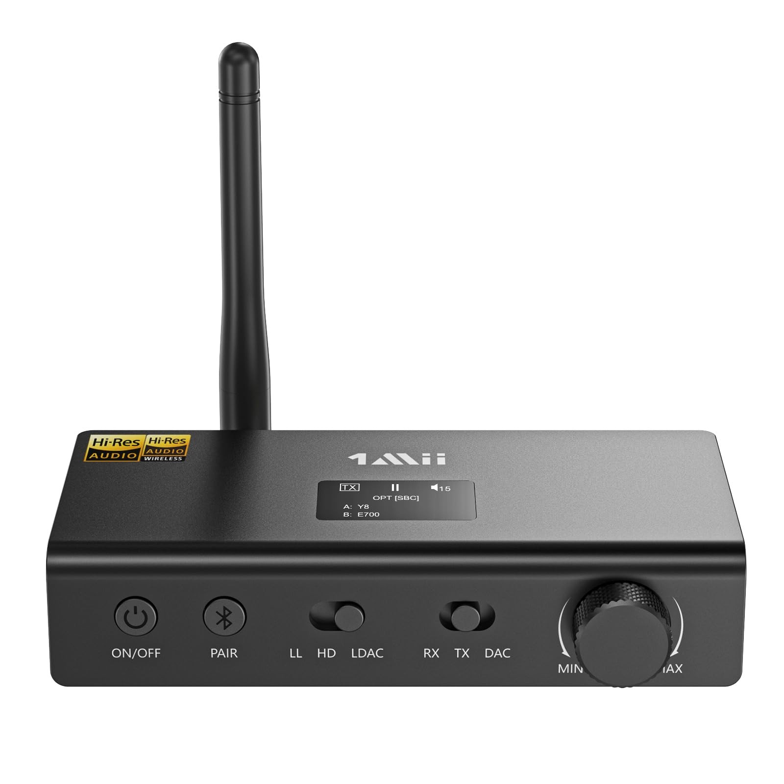 1Mii DS700 HiFi Bluetooth Audio Transmitter Receiver LDAC aptX HD