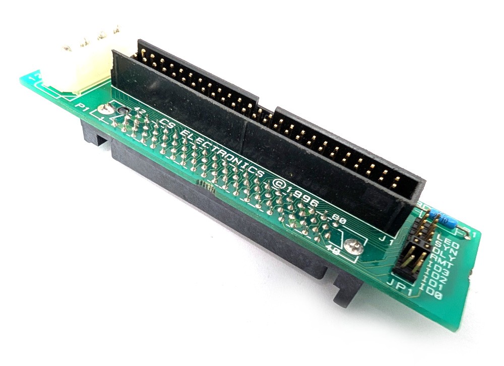 SCA Term Board Adapter Convert SCSI 80-Pin to 50-Pin IDE PCB 111896