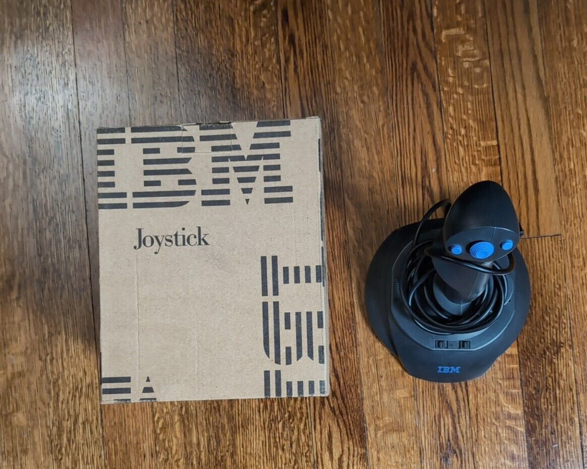 Vintage IBM Joystick by Anko Electronic With Original Box Excellent 76H1571