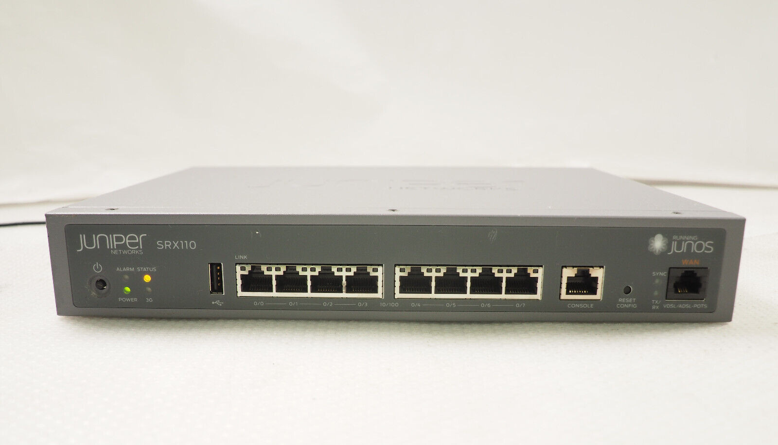 Juniper Networks SRX110 SRX110H-VA Services Gateway Security Appliance