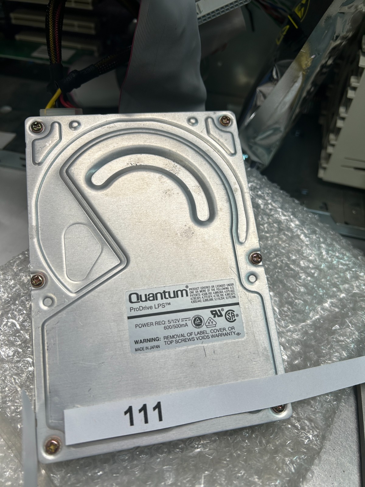 Quantum ProDrive (LPS270AT) 270MB, 3.5" IDE Internal Hard Drive, P/N TB27A011