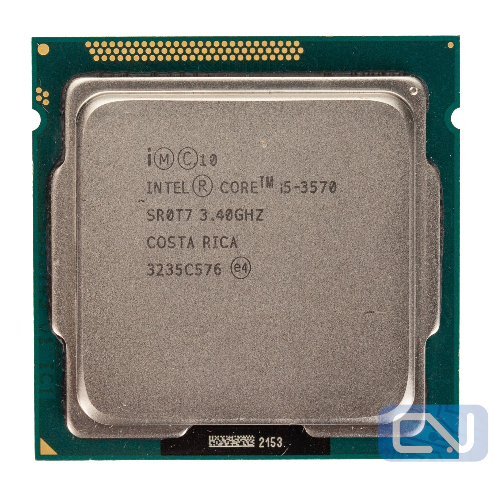 Intel Core i5-3570 SR0T7 3.40GHz 6MB Core-4 LGA1155 B Grade CPU Processor