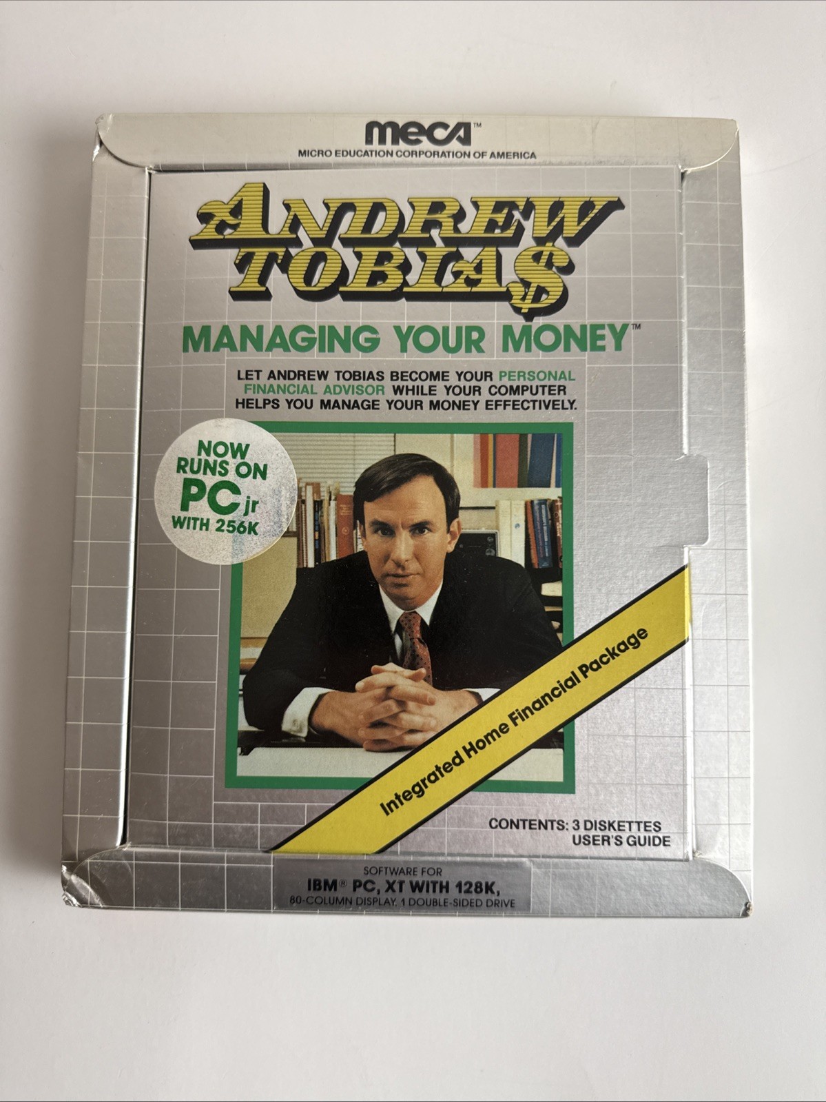 Andrew Tobias Managing Your Money With IBM PC Jr. IBM Software CIB Meca