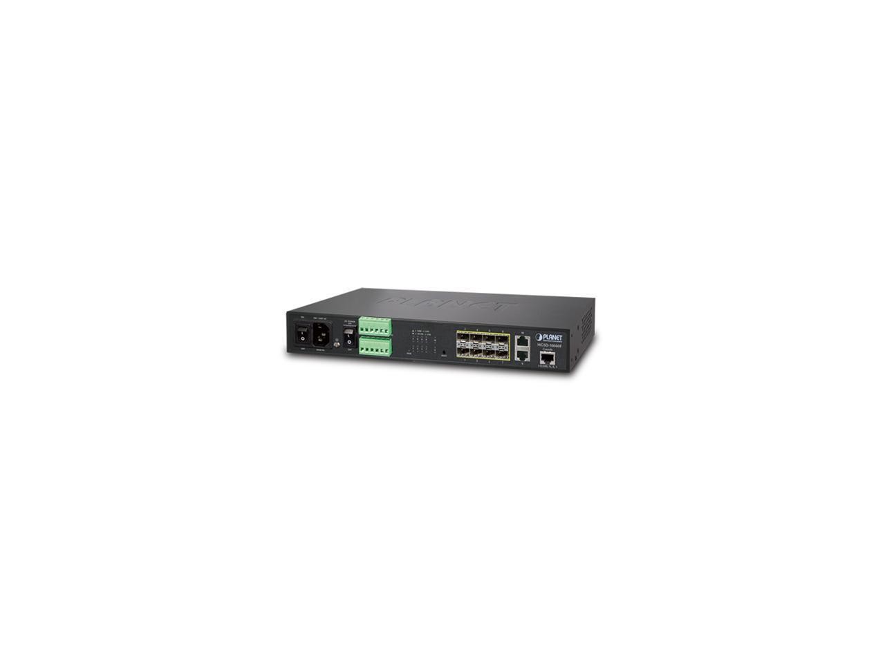 Planet MGSD-10080F 8-Port 100/1000X SFP + 2-Port 10/100/1000T Managed Metro Ethe