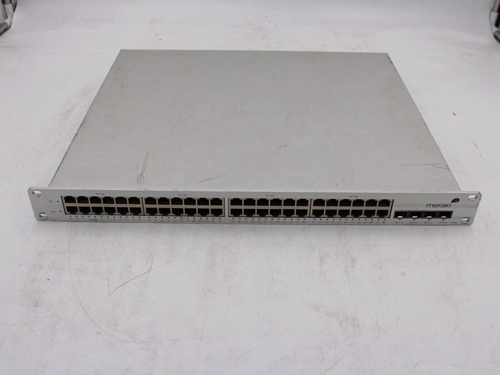 Cisco Meraki MS42 48-Port Cloud Managed Ethernet Switch Unclaimed TESTED