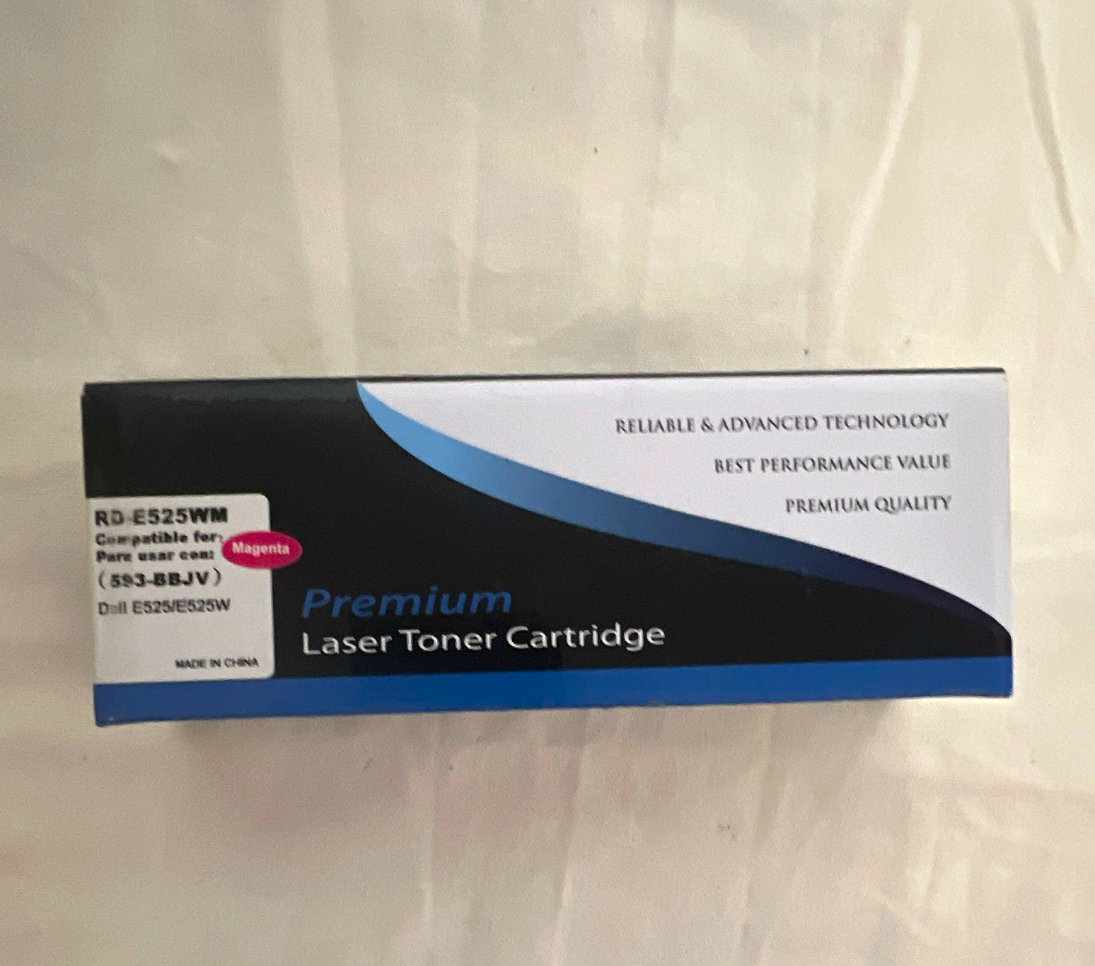 Premium Compatible Magenta Laser Toner RD-E525WM for Dell E525/E525W 593-BBJV
