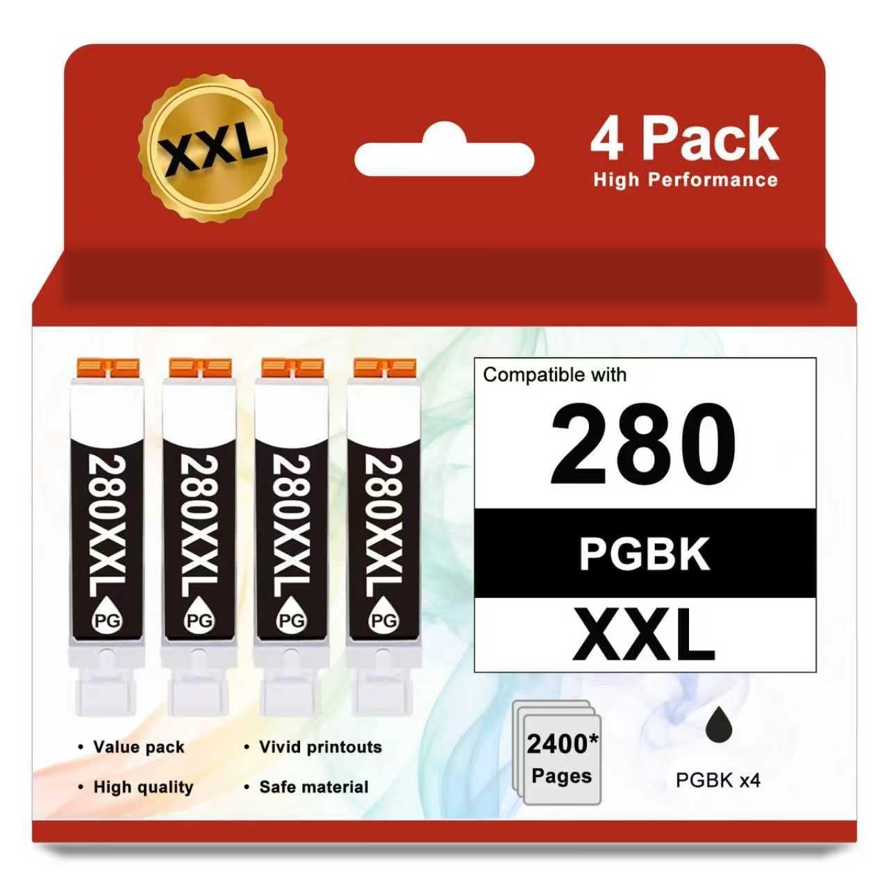 280XXL PGI-280XXL PGBK Ink cartridges Replacement for Canon280 PGI280XXL 280 XXL