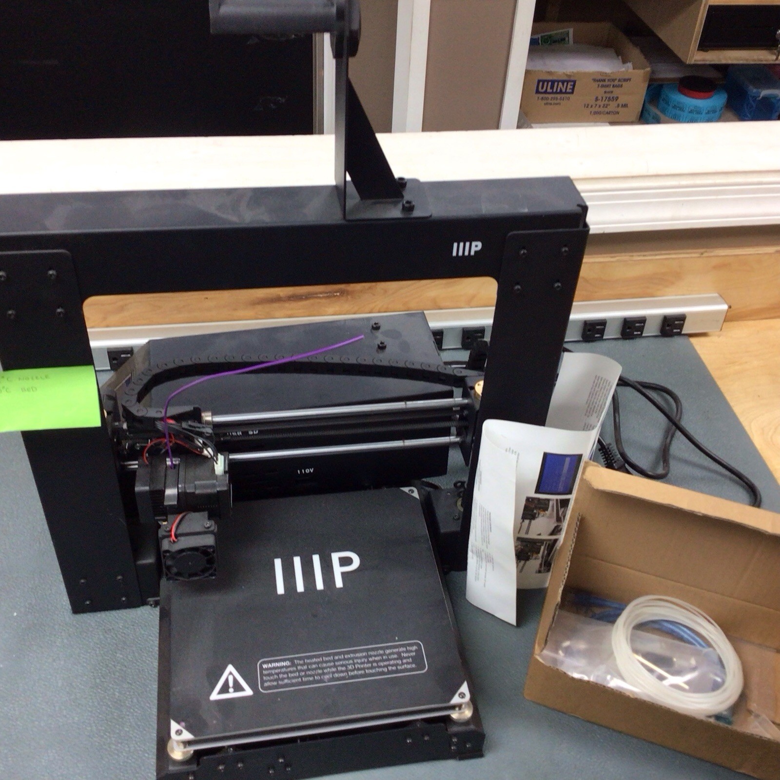 Monoprice Maker Select 3D Printer 13860 - Used Working