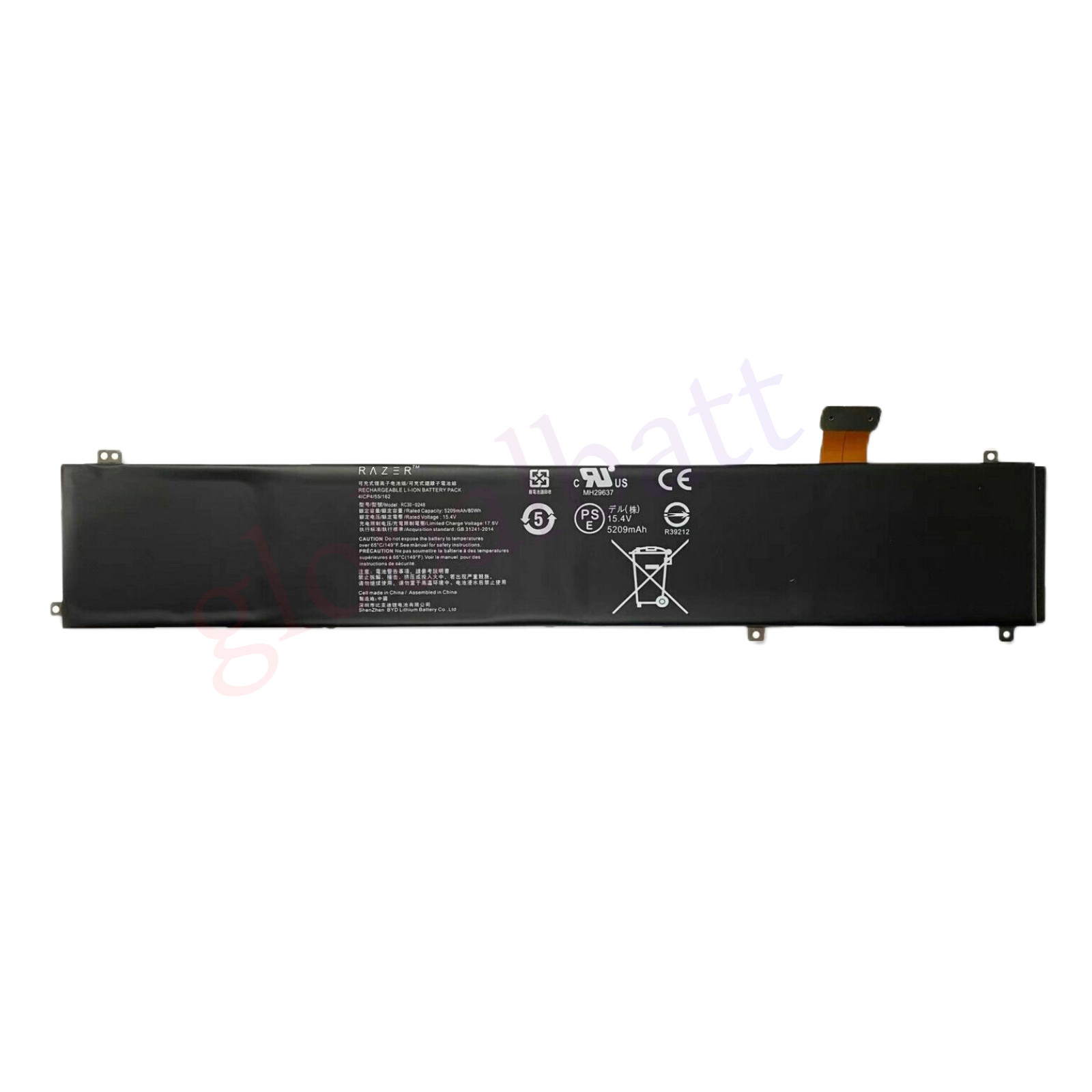 Original RC30-0248 Laptop Battery for Razer Blade 15 2018 RZ09-02385 RZ09-02386