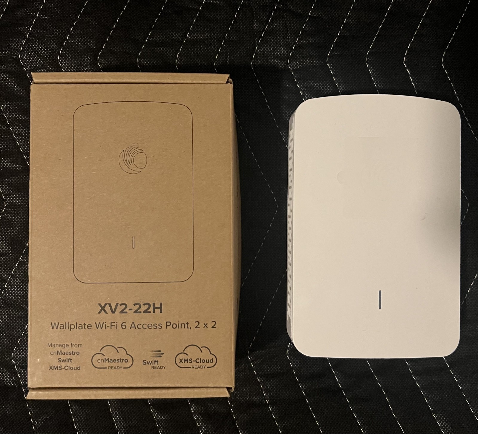 Cambium XV2-22H Wi-Fi 6 Wall Plate Access Point XV2-22H0A00-US PoE Passthrough