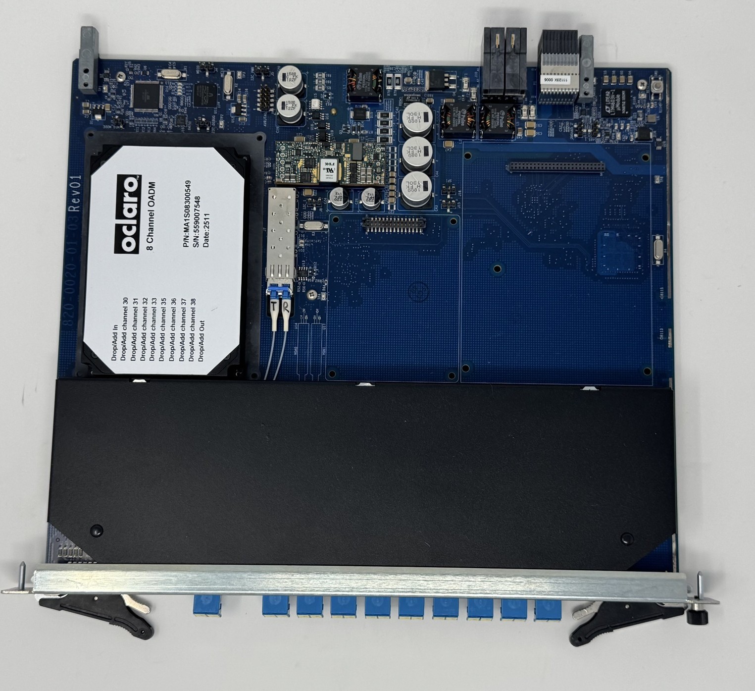Cyan LAD-8 (800-0020-03-03) Rev11 8-Channel DWDM Add/Drop Mux WOOMAKAVAA
