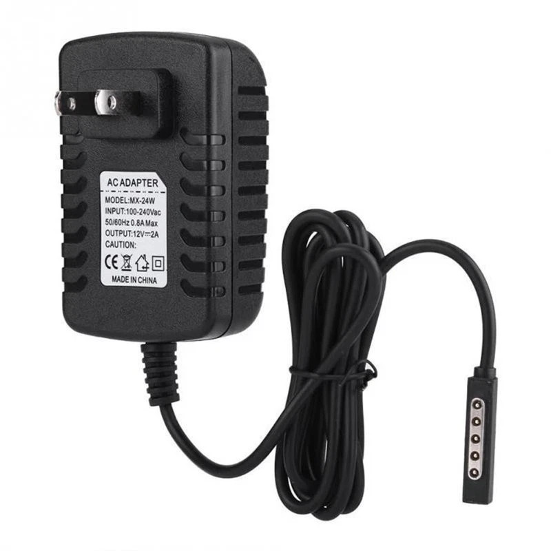 AC12V 2A Tablet Charger Power Supply Adapter for Microsoft Surface RT/RT2 Tablet