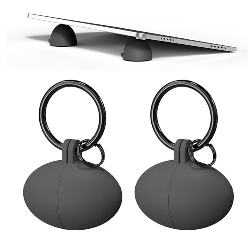 be2webo Portable Egg Keyring Style Anti-Slip Silicone Laptop & Pad Stand 2set(4p
