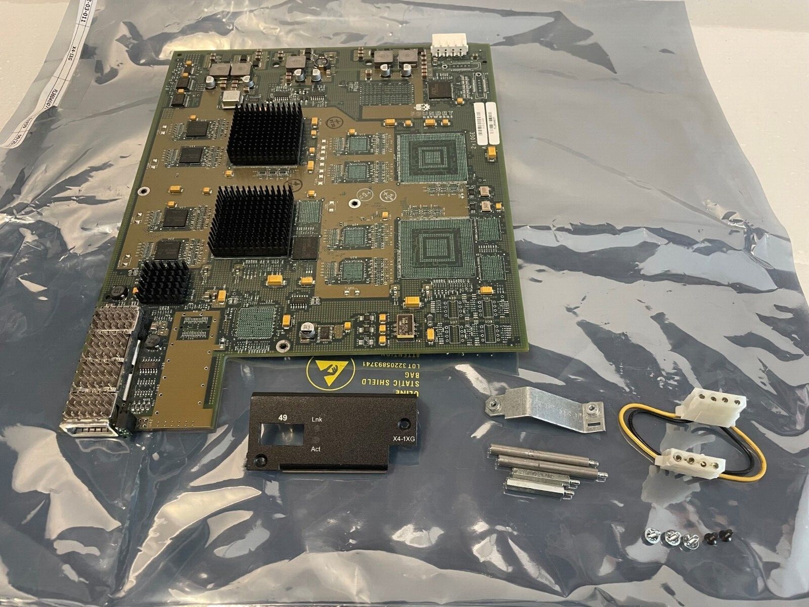 Foundry Networks X4-1XG 10GbE Uplink Module FESX/FWSX Switches 1 Port 10GE XFP