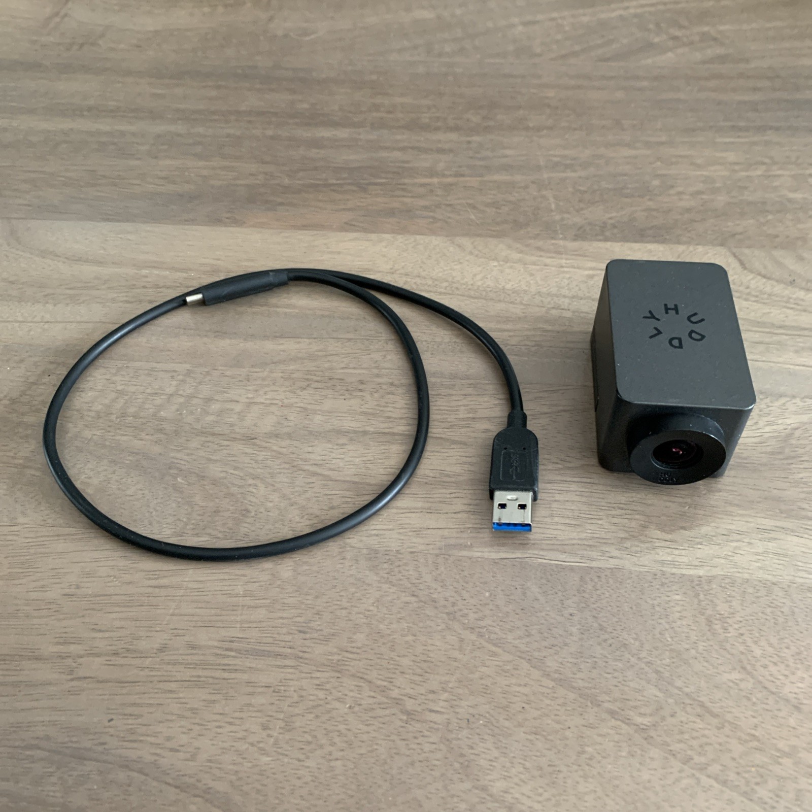This is a Huddly GO video conferencing camera.