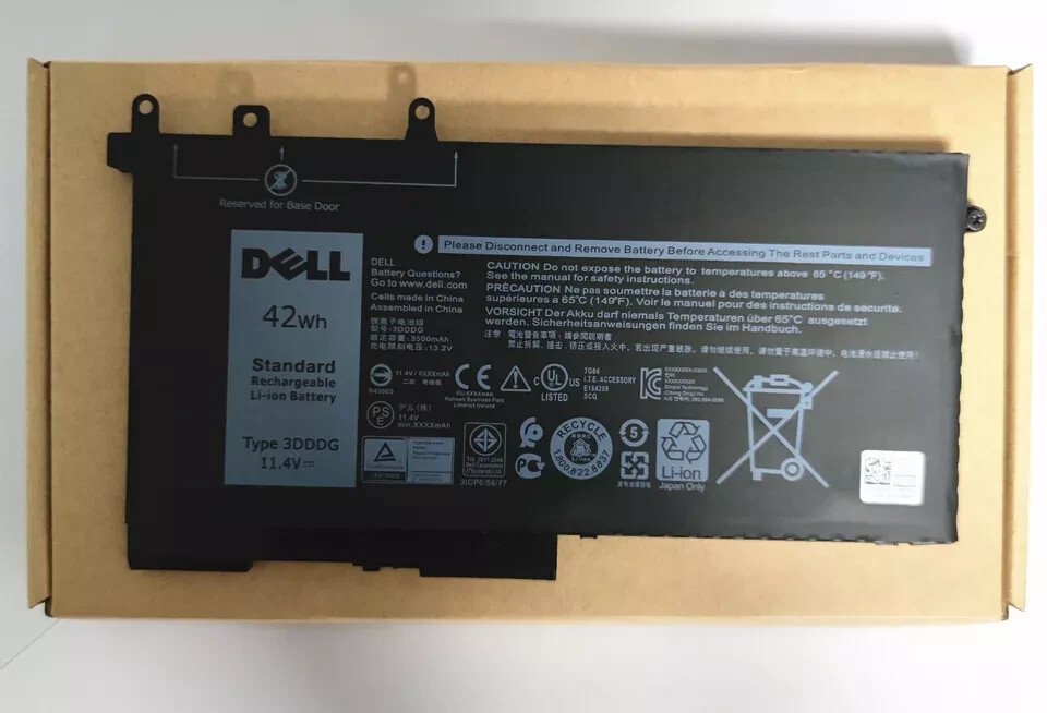 New Genuine 3DDDG Battery For Dell Latitude E5280 E5480 E5580 E5290 E5490 E5590