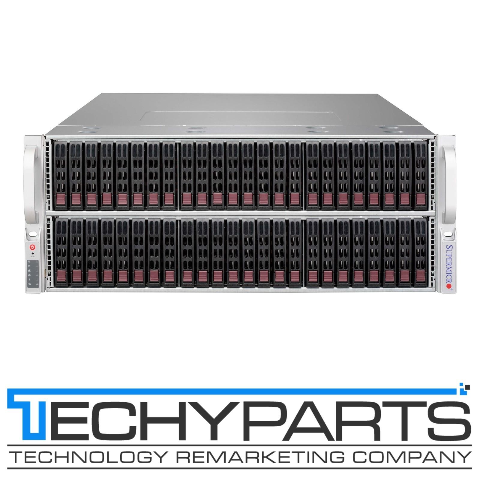 Supermicro CSE-417BE2C-R1K23JBOD 72x 2.5" Bay 4U JBOD Storage Server Chassis